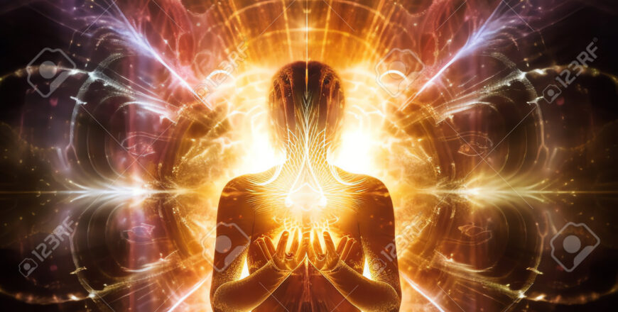 208129813-generative-ai-woman-radiating-light-from-within-into-an-opening-of-spiritual-heart